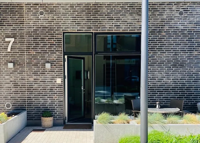 Exclusive Aalborg Harbourfront Apartment With Private Entrance
