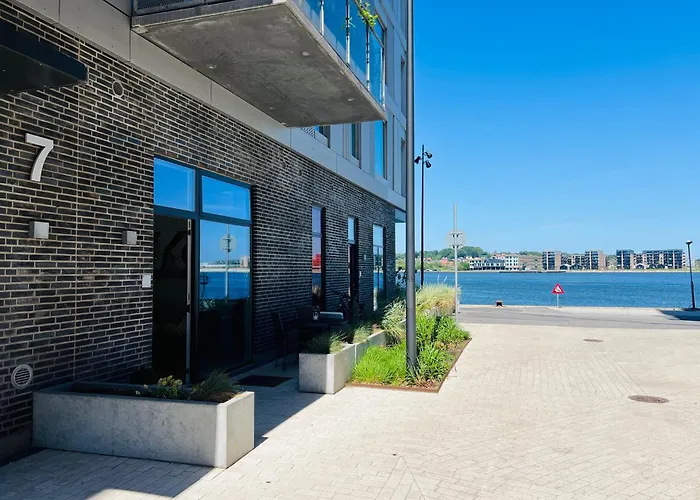 Exclusive Aalborg Harbourfront Apartment With Private Entrance